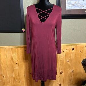 Maurices “24/7” long sleeved dress
